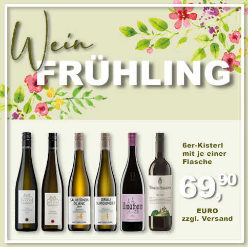 Frühlingsweine für die ersten schönen Tage